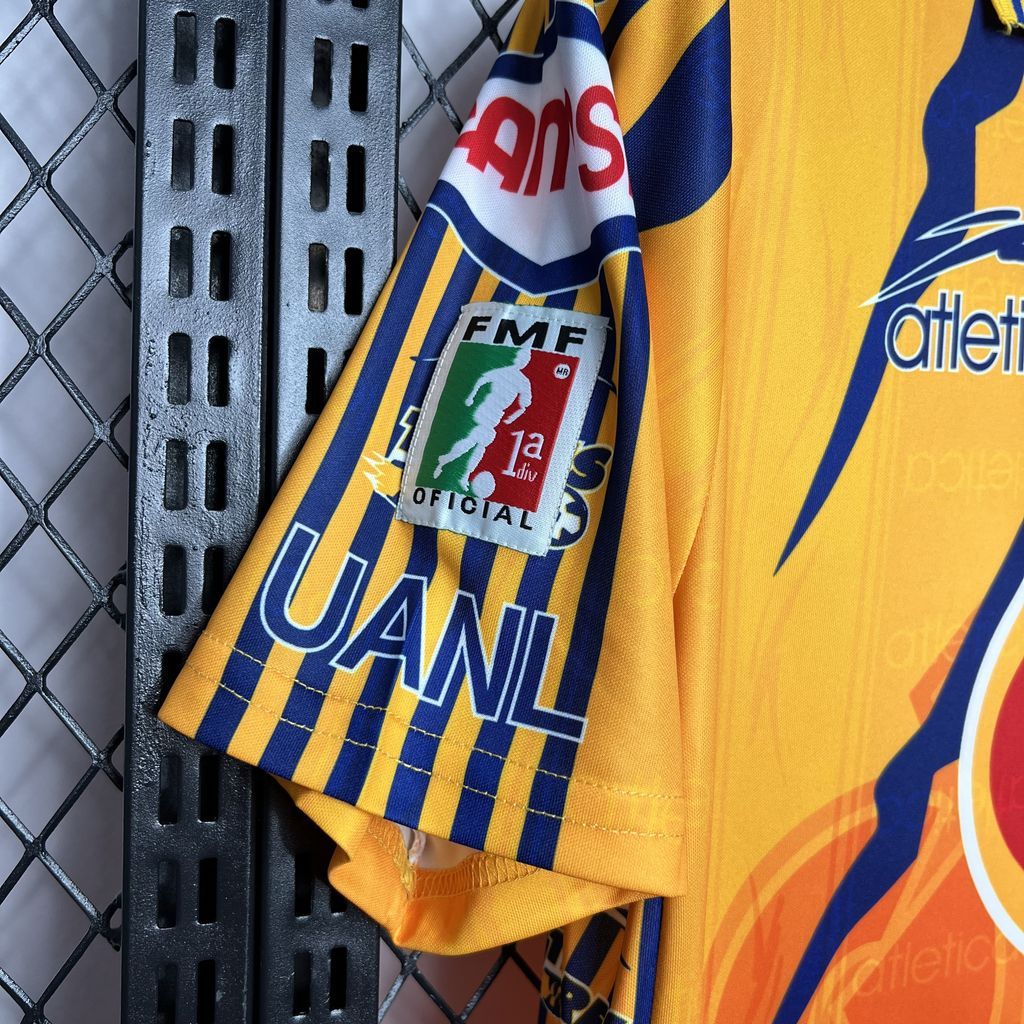 Retro 1997-98 Tigres UANL Home Football Jersey Retro