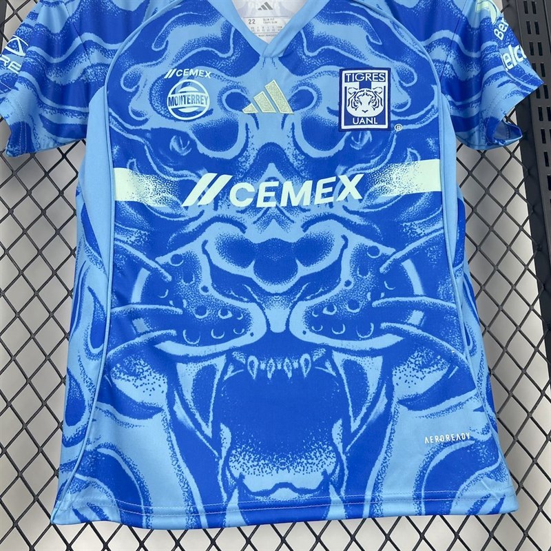 2025-26 Tigres UANL Away Kids Football jersey
