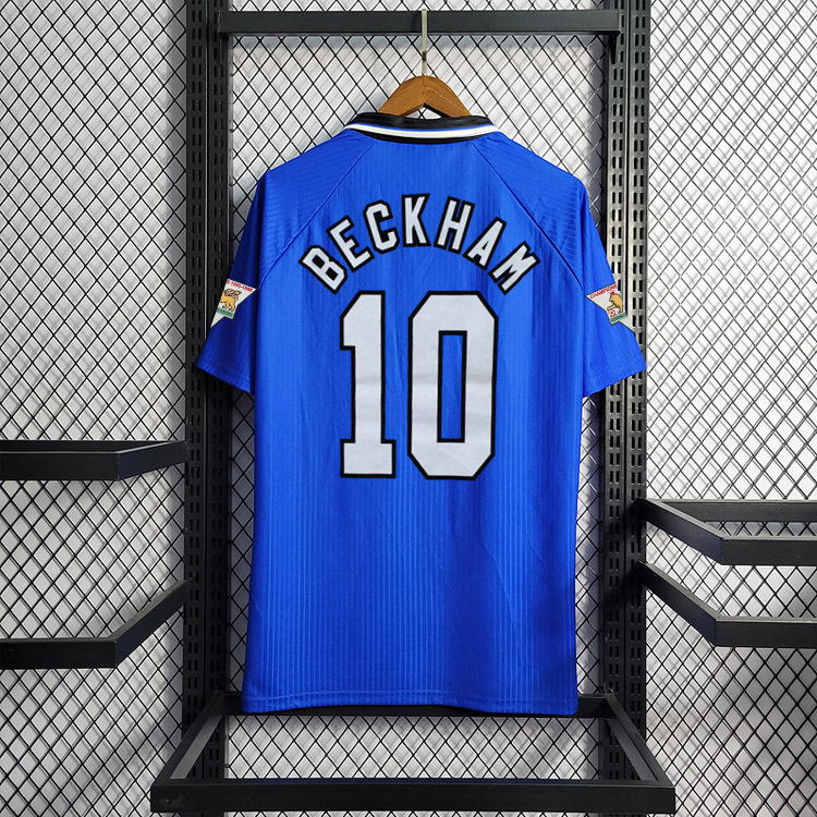 Retro 1996-97 Manchester United away CANTONA BECKHAM GIGGS KEANE Football jersey retro
