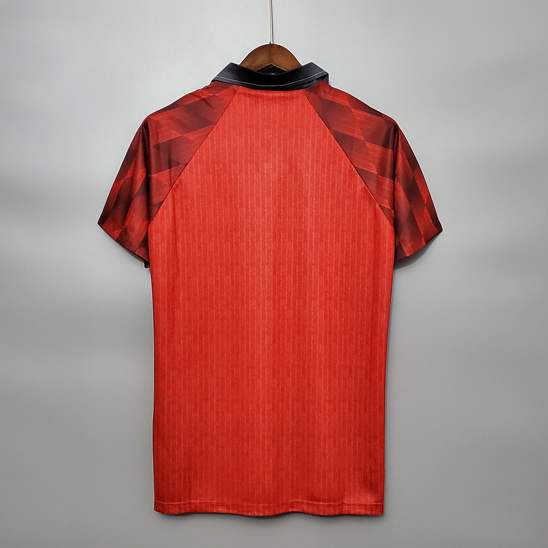 Retro 1996-97 Manchester United home CANTONA BECKHAM GIGGS KEANE  Football jersey retro
