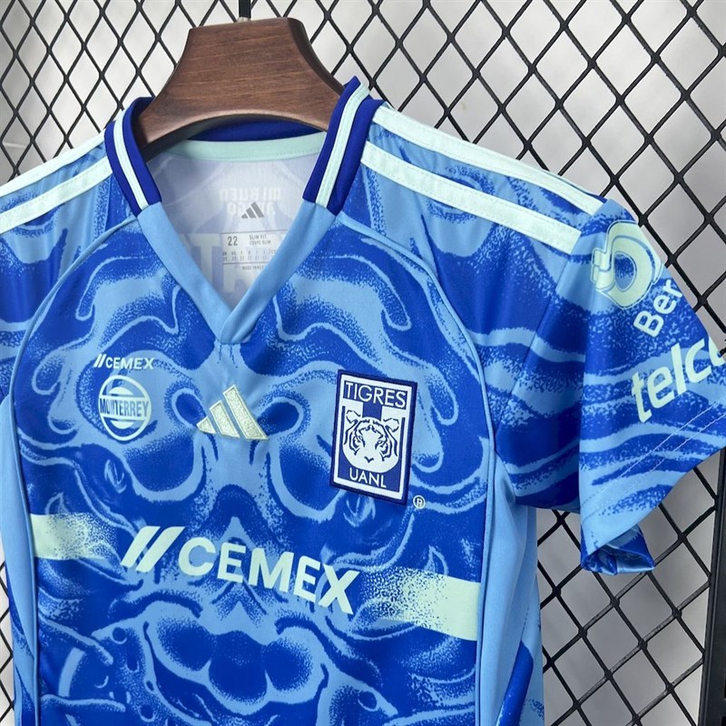 2025-26 Tigres UANL Away Kids Football jersey