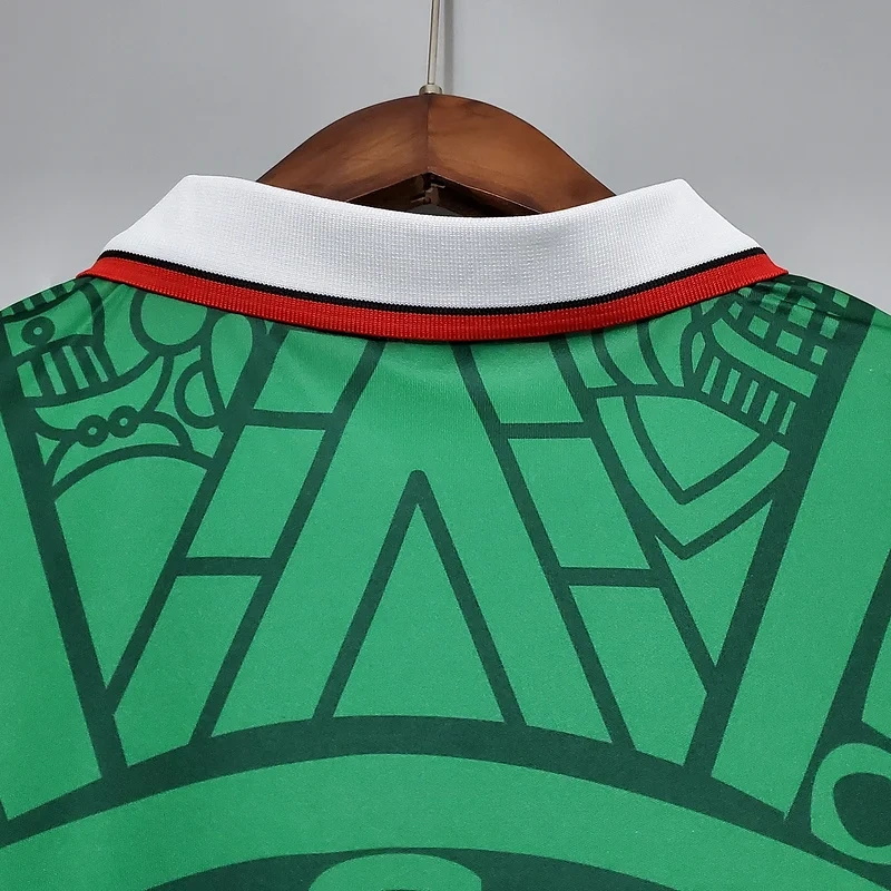 Retro 1998 Mexico home Football jersey retro