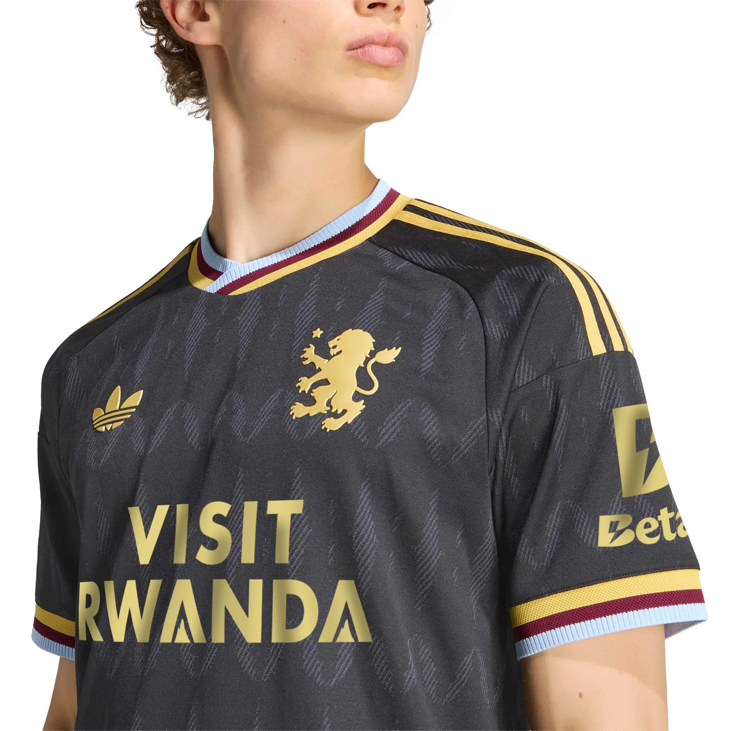 Aston Villa adidas Away Authentic Shirt 2026-27