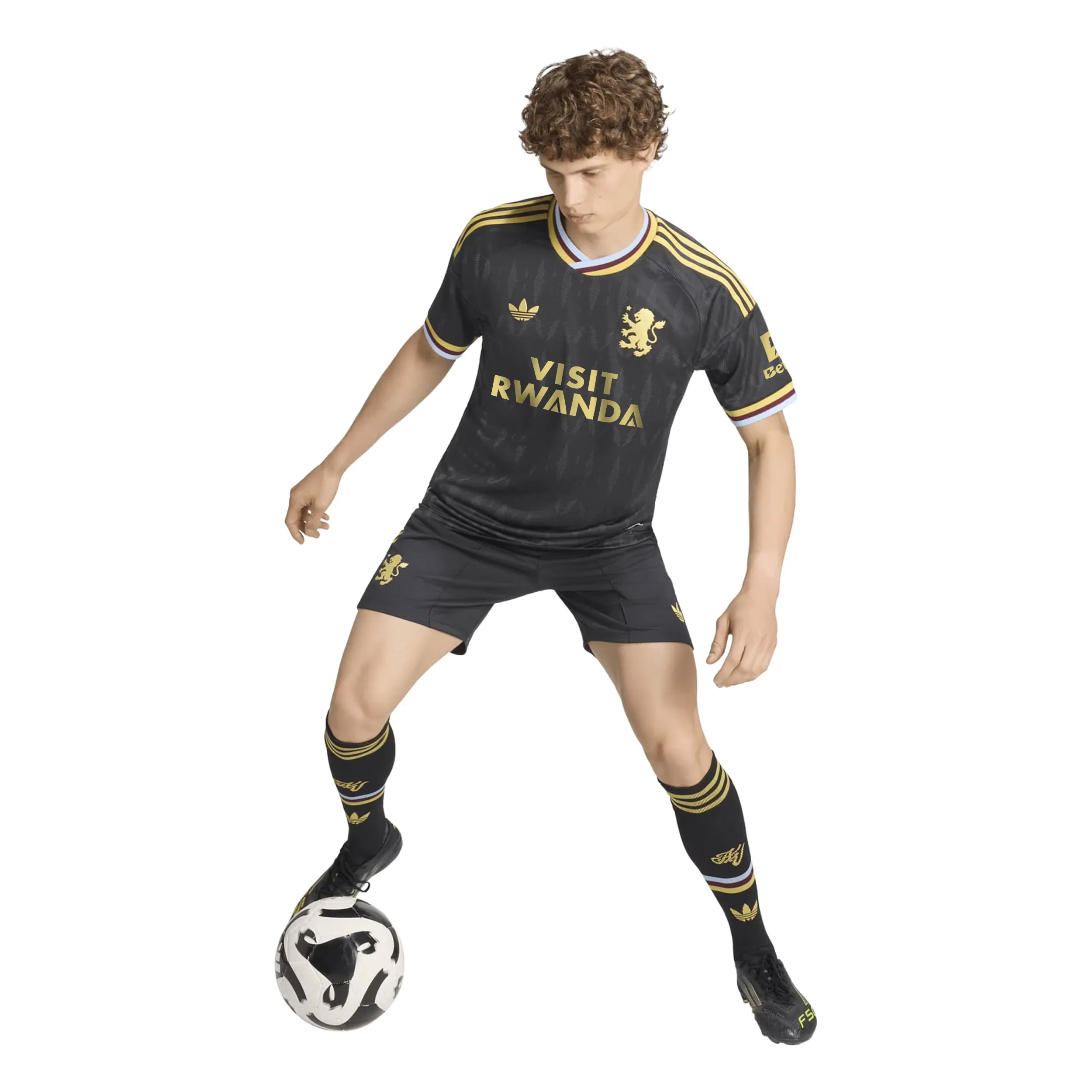 Aston Villa adidas Away Authentic Shirt 2026-27