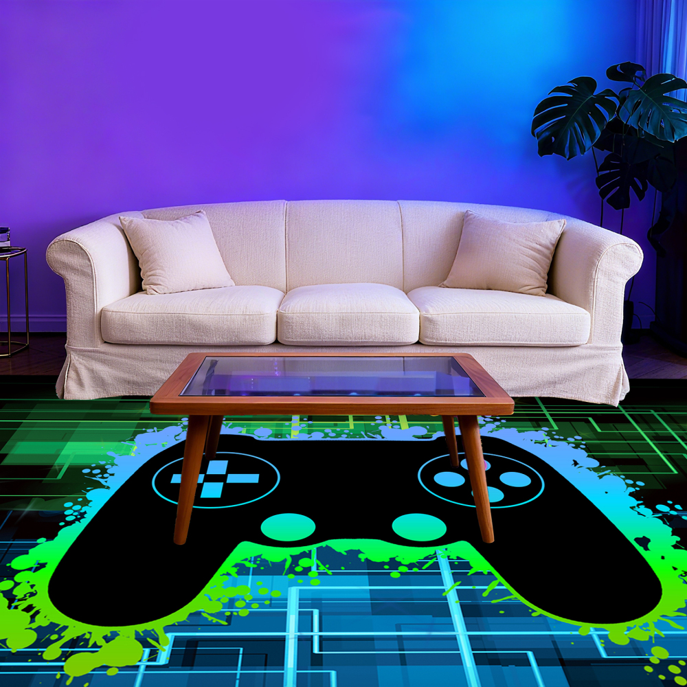 Video Game Area Rug for Boys Bedroom | CozyLil