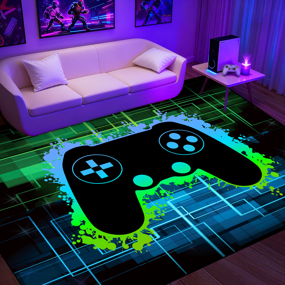 Video Game Area Rug for Boys Bedroom | CozyLil