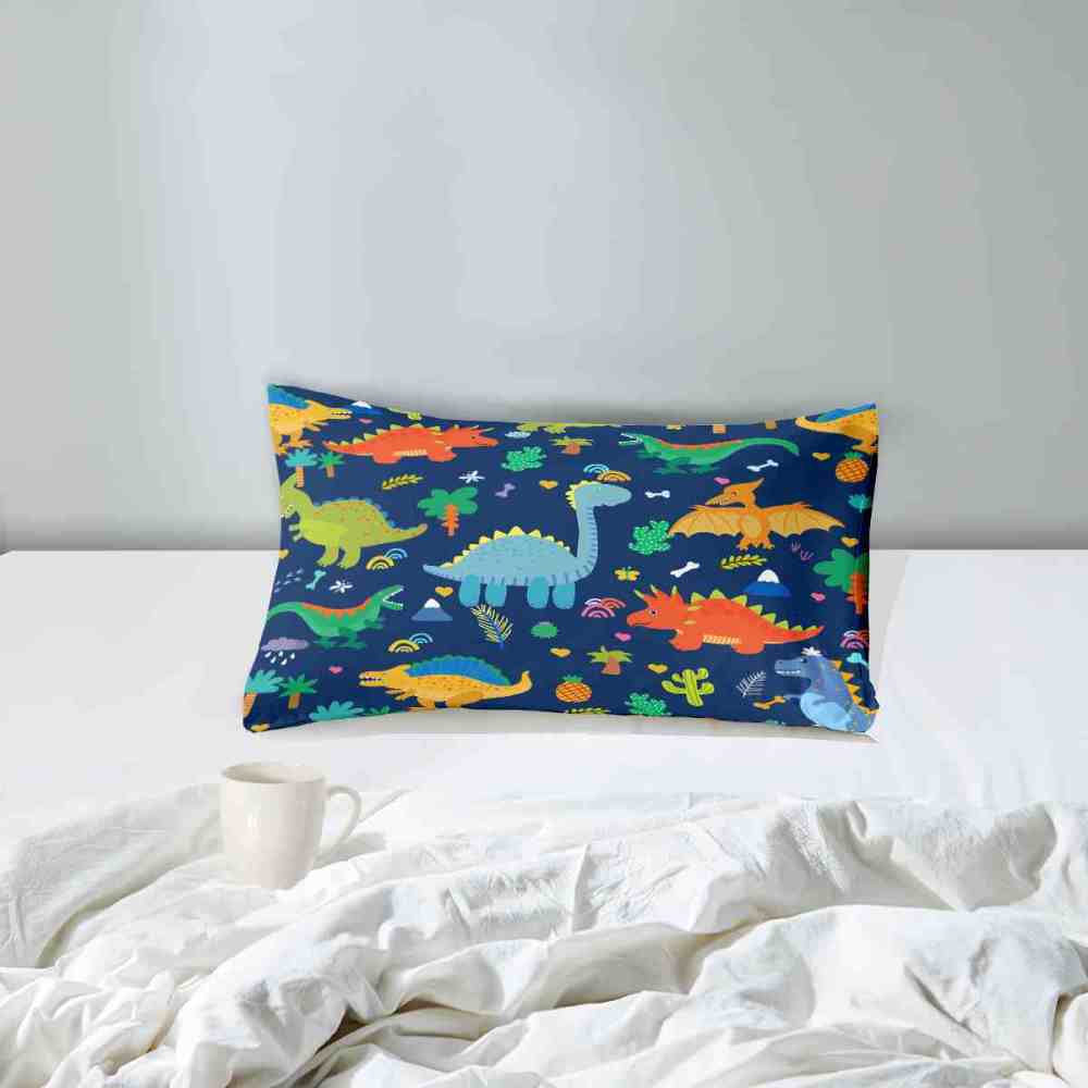 Cute Cartoon Dinosaur Boys Comforter Set | CozyLil
