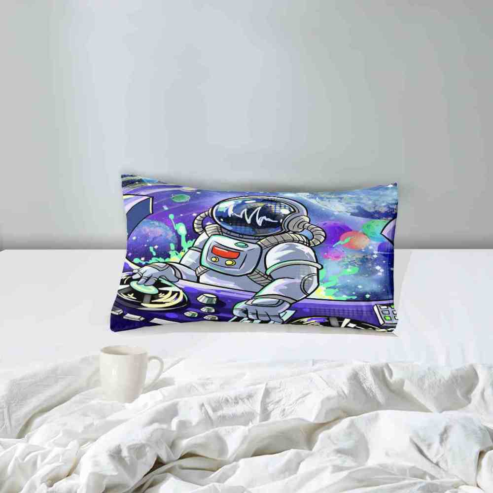 DJ Astronaut Galaxy Space Exploration Comforter Set for Boys | CozyLil