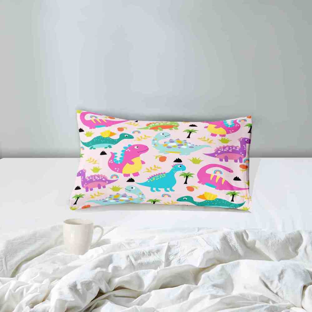 Pastel Dream Dinosaur Comforter Set for Girls & Toddlers | CozyLil