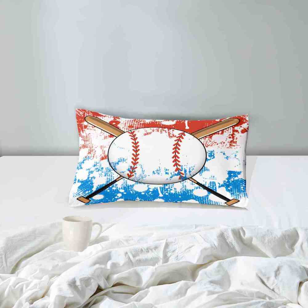 Artistic Splatter Baseball Comforter Set for Boys | CozyLil