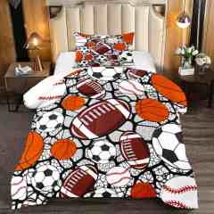All-Star Multi-Sport Balls Comforter Set for Kids | CozyLil
