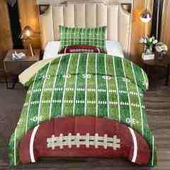 Gameday Football Field Comforter Set for Teens | CozyLil