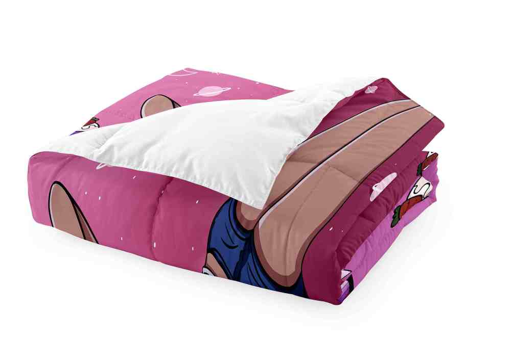 Pink Galaxy Sweet Black Girl Comforter Set Kids | CozyLil