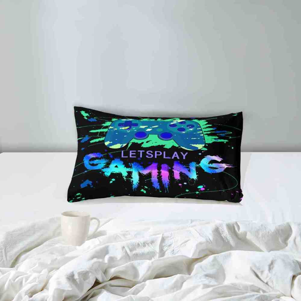 Neon Graffiti Gaming Comforter Set for Boys Bedroom | CozyLil