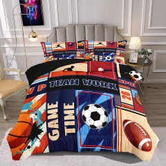 Boys Sports MVP Comforter Set All-Season Bedding | CozyLil