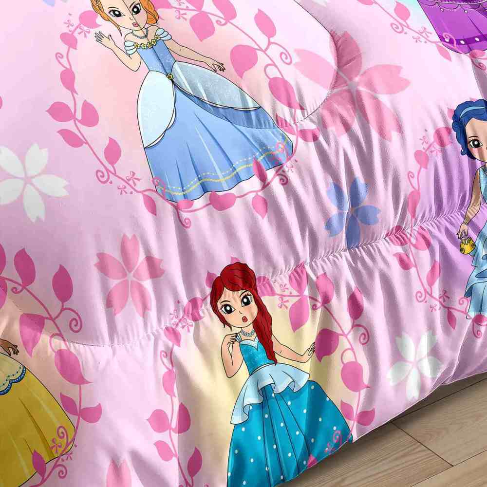 Diverse Magical Princess Girls Comforter Set | CozyLil