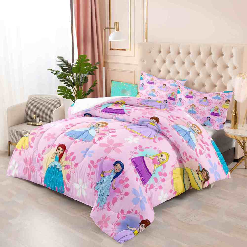 Diverse Magical Princess Girls Comforter Set | CozyLil