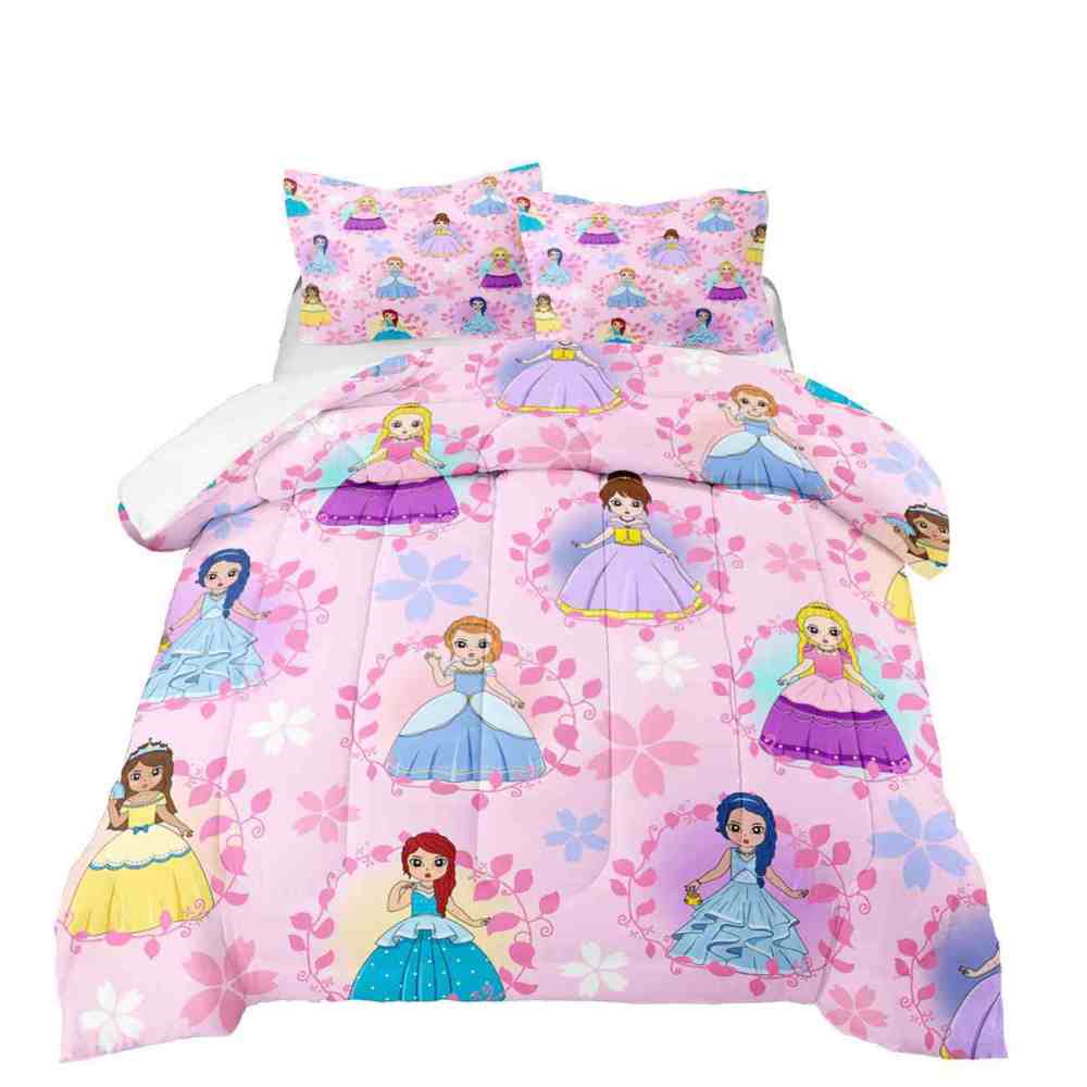 Diverse Magical Princess Girls Comforter Set | CozyLil