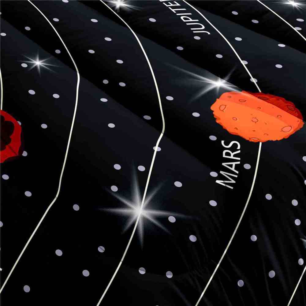 Galaxy Perspective Solar System Comforter Set Kids | CozyLil