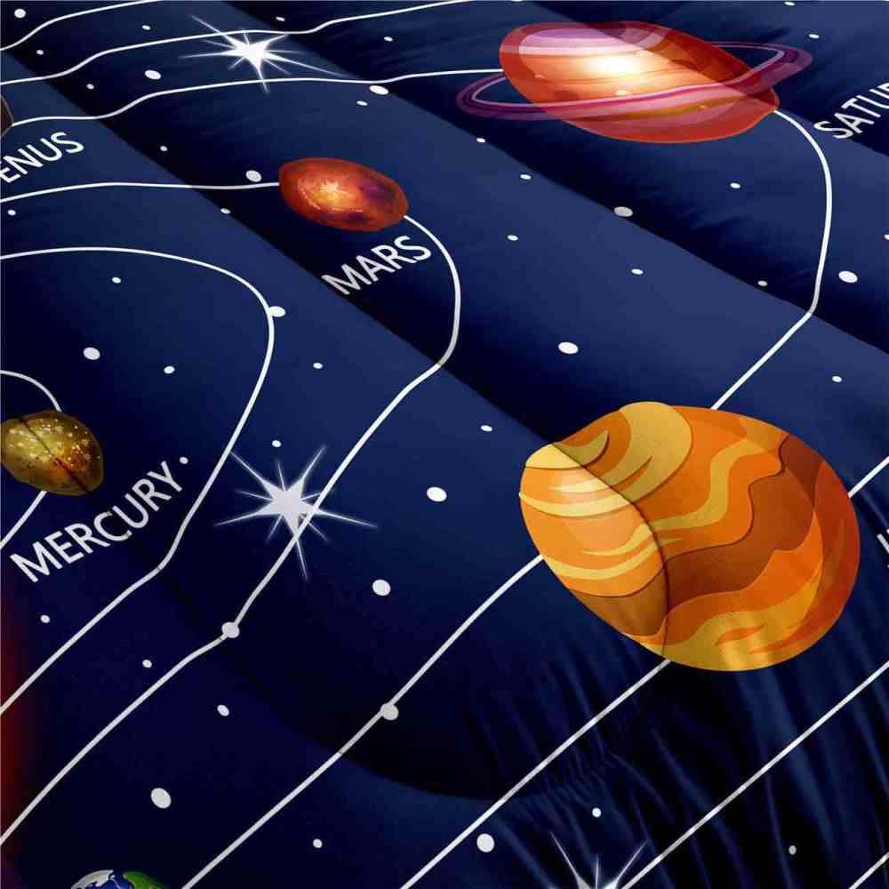 Educational Solar System Comforter Set Toddlers | CozyLil