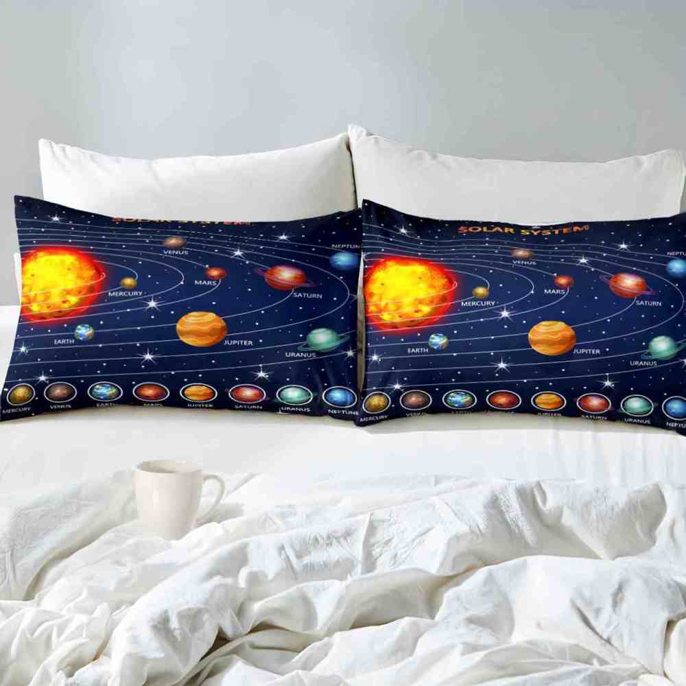 Educational Solar System Comforter Set Toddlers | CozyLil