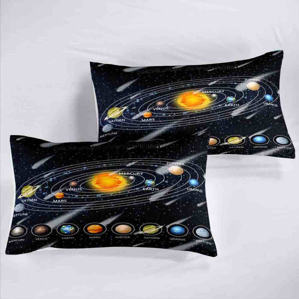 Shooting Star Solar System Comforter Set Boys | CozyLil