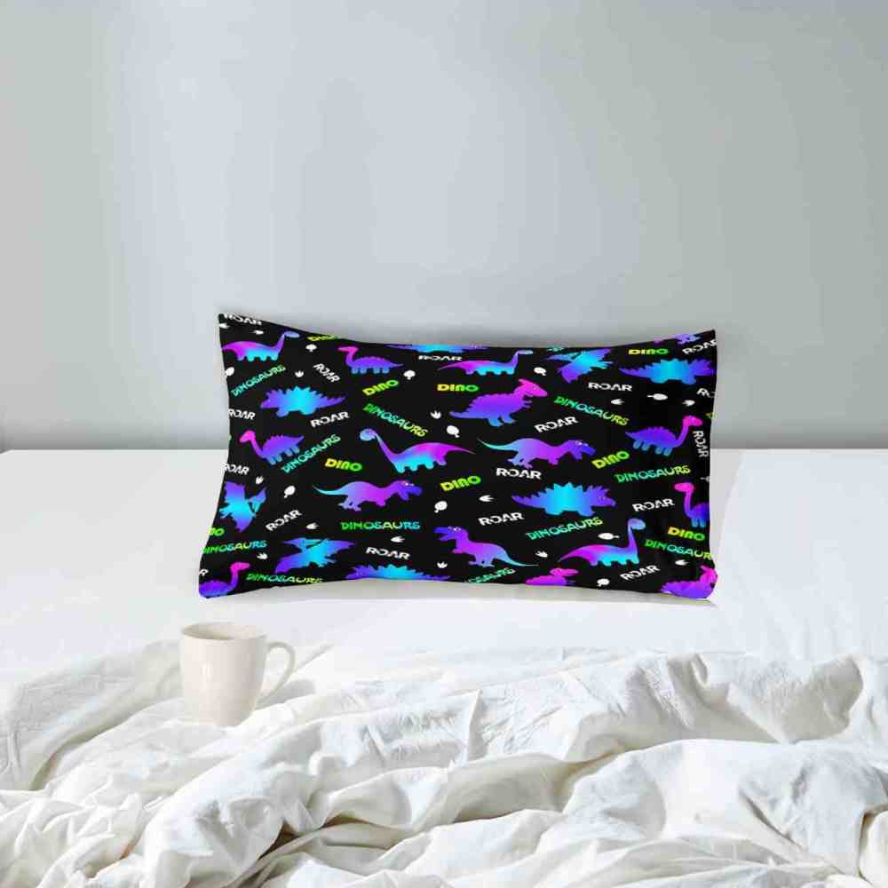 Neon Glowing Dinosaur Kids Comforter Set | CozyLil