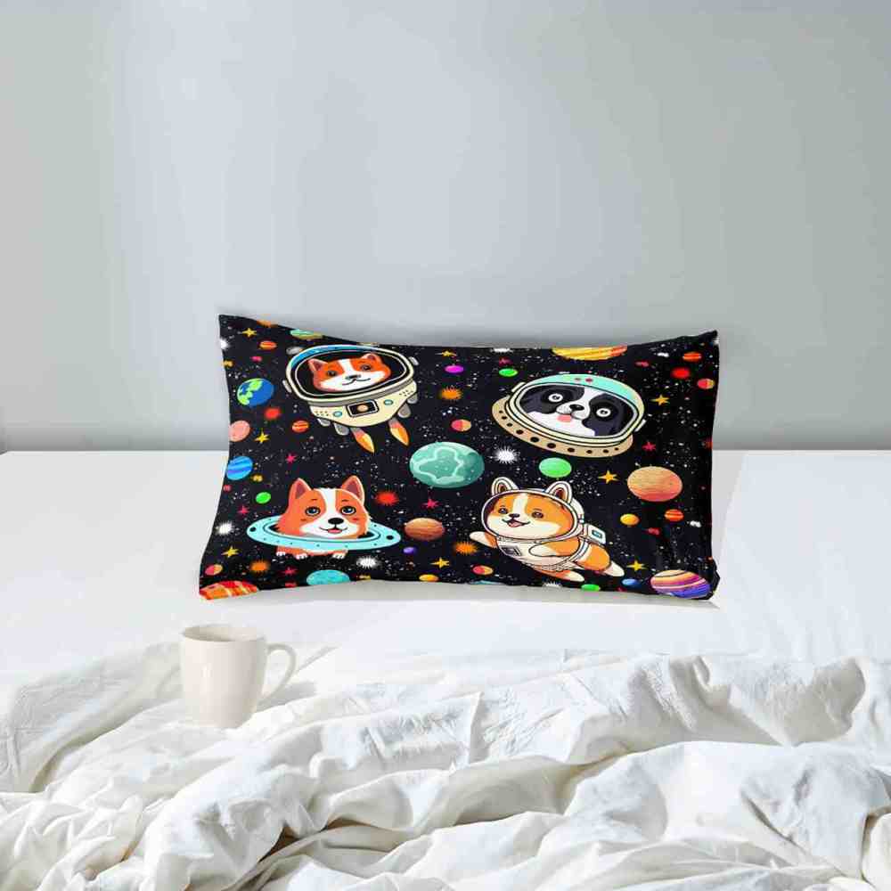 Space Astronaut Puppy Kids Comforter Set | CozyLil