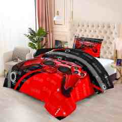 Red Mechanical Gamer Comforter Set Boys Room | CozyLil