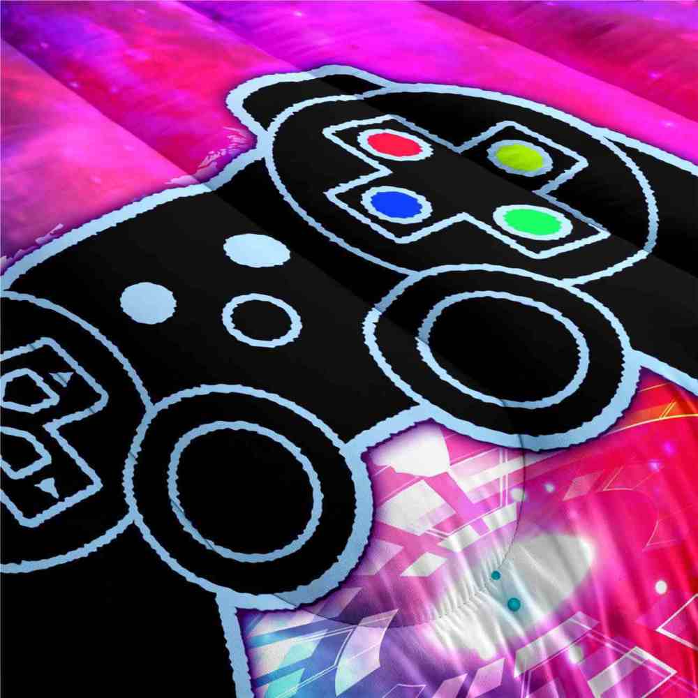 Cosmic Portal Gamer Comforter Set Teen Room | CozyLil