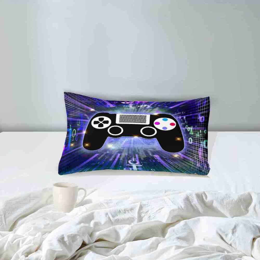 Binary Data Gamer Comforter Set Teen Bedding | CozyLil
