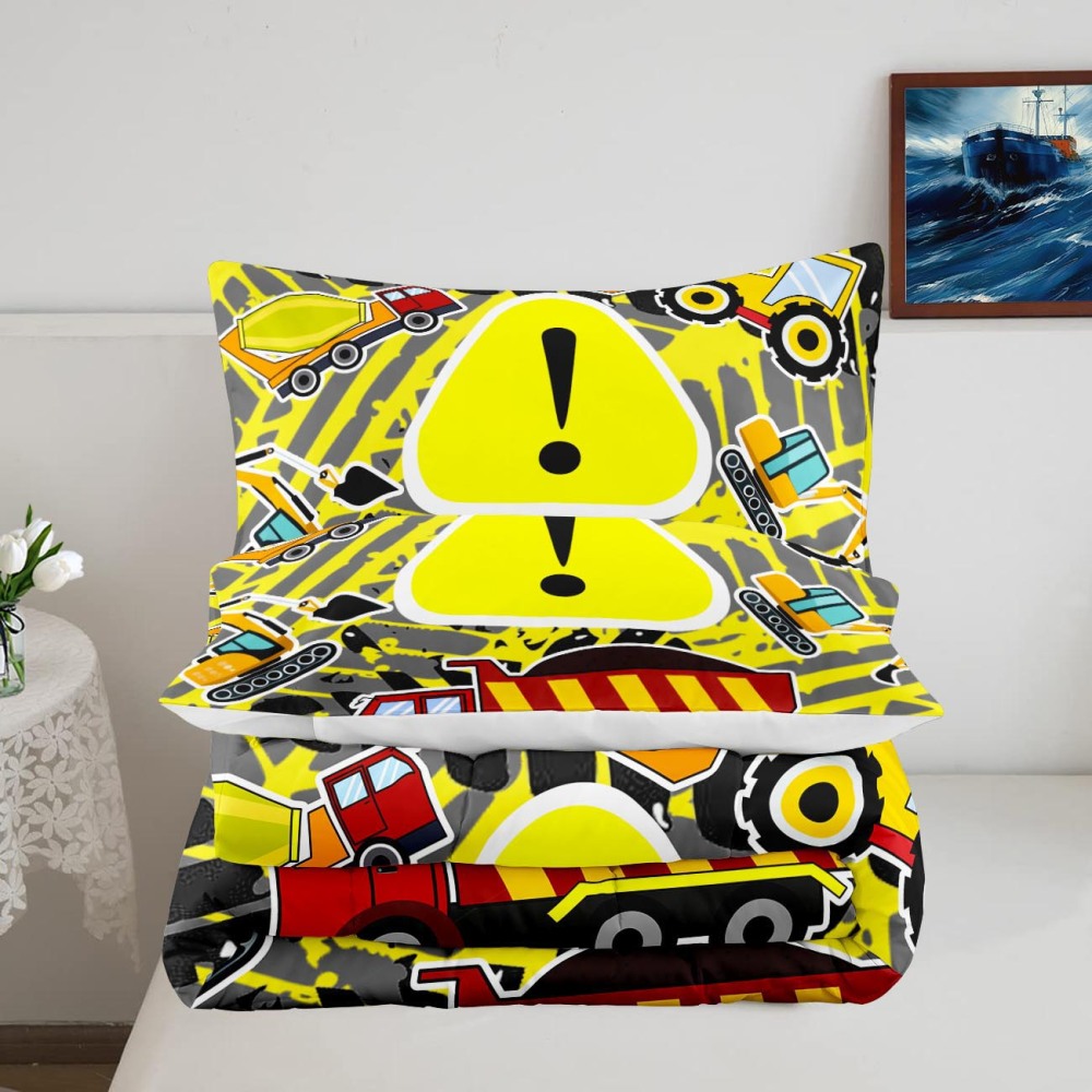 Extreme Tire Track Caution Kids Comforter Set | CozyLil