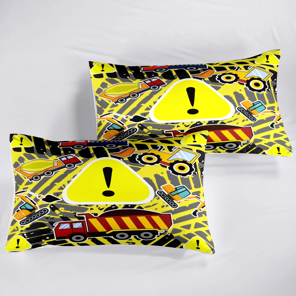 Extreme Tire Track Caution Kids Comforter Set | CozyLil