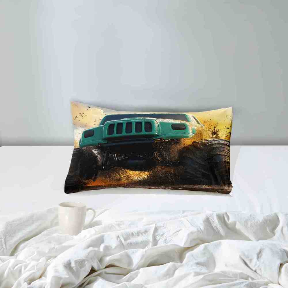 Golden Sunset Mud Truck Off-Road Bedding Set Teen Room | CozyLil