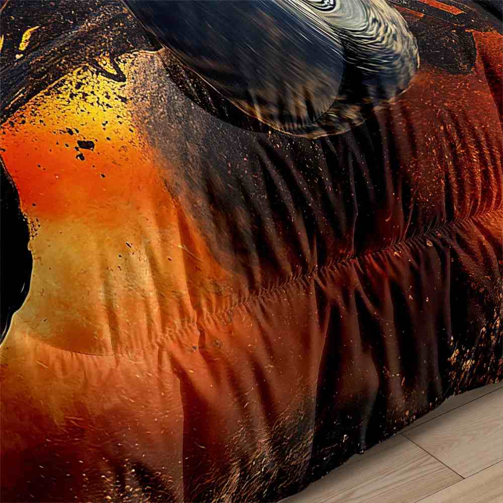Jumping Dirt Racing Monster Truck Comforter Set Boys Room | CozyLil