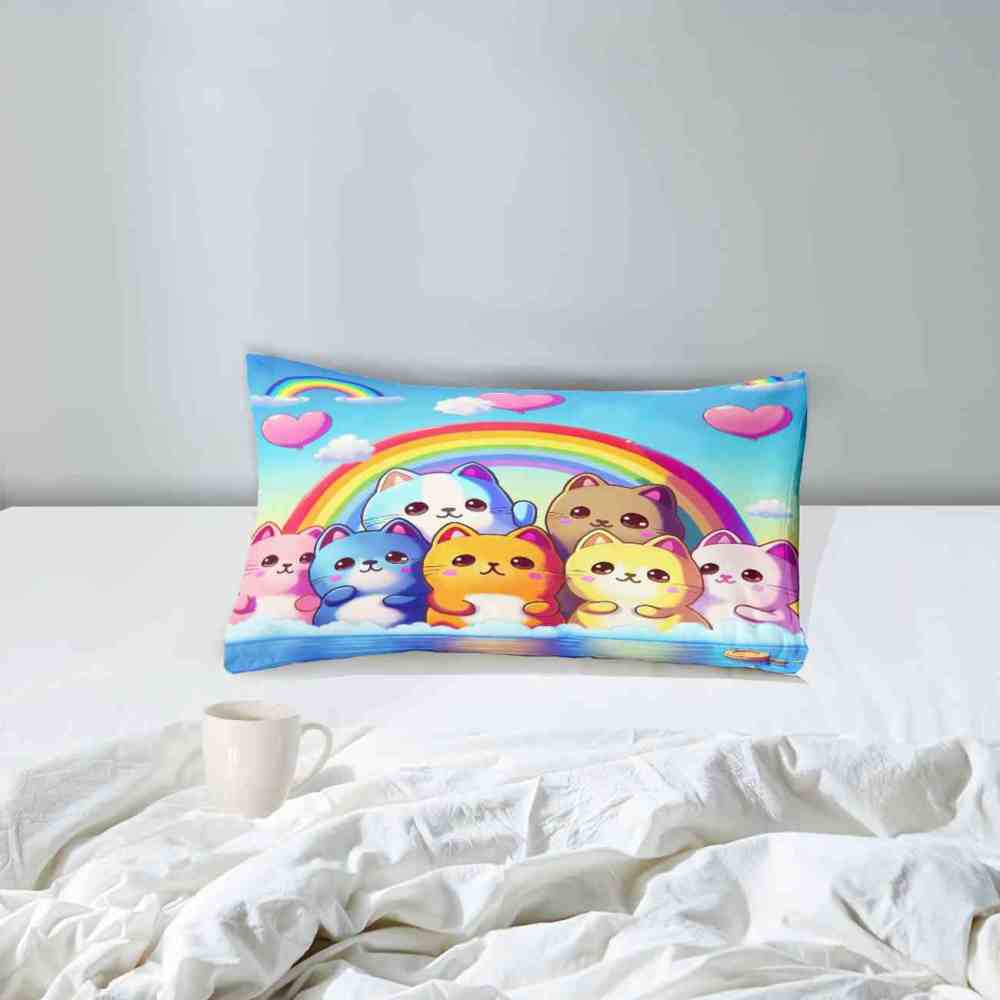 Chibi Rainbow Friends Kids Comforter Set | CozyLil