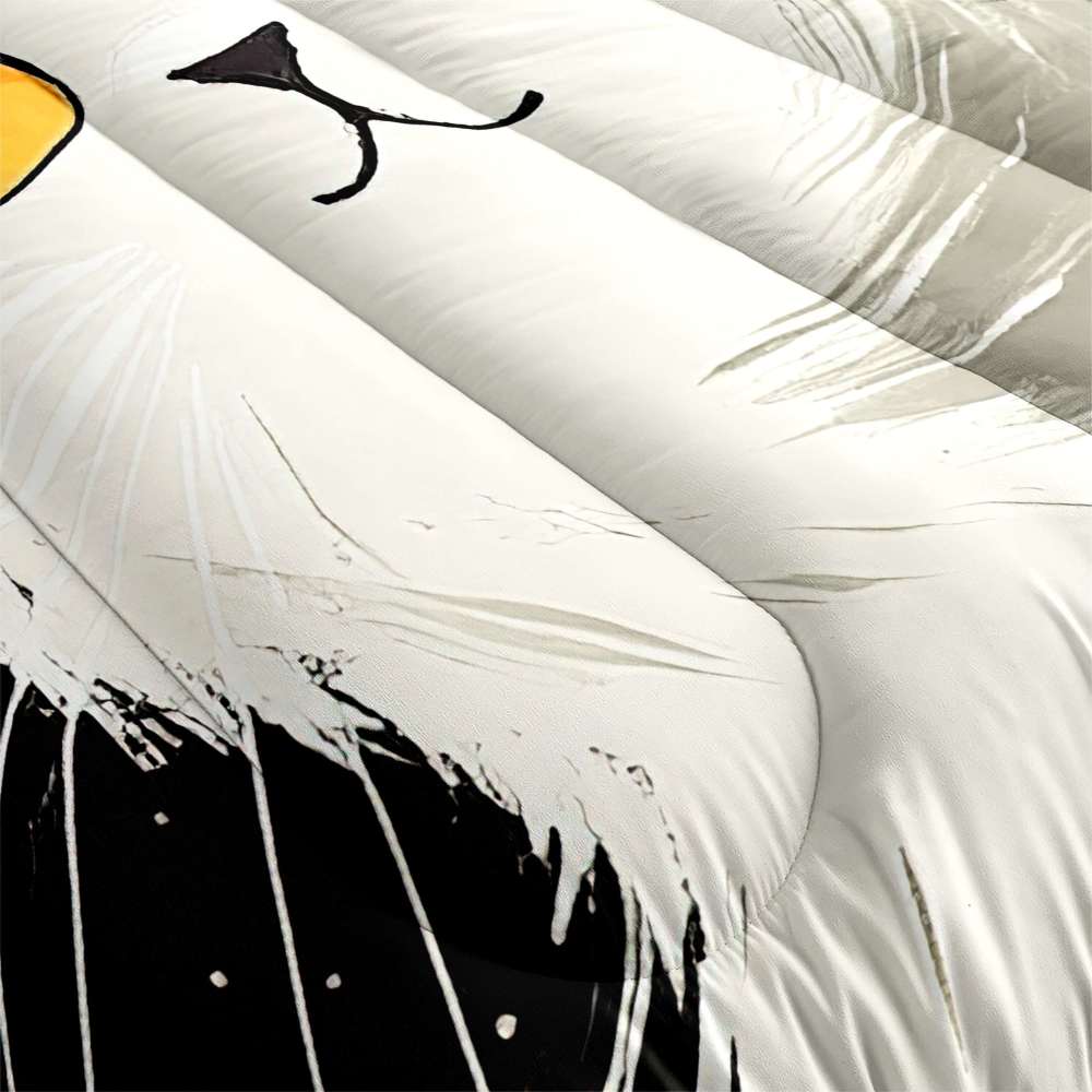 Starry Night Black and White Cats Comforter Set Boys Bedding | CozyLil