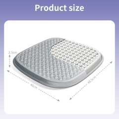 2.5CM   Cooling Gel Seat Cushion Breathable Ventilated Pad for Office & Car,Anjuny official,2.5CM   Cooling Gel Seat Cushion Breathable Ventilated Pad for Office & Car