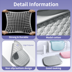 2.5CM   Cooling Gel Seat Cushion Breathable Ventilated Pad for Office & Car,Anjuny official,2.5CM   Cooling Gel Seat Cushion Breathable Ventilated Pad for Office & Car