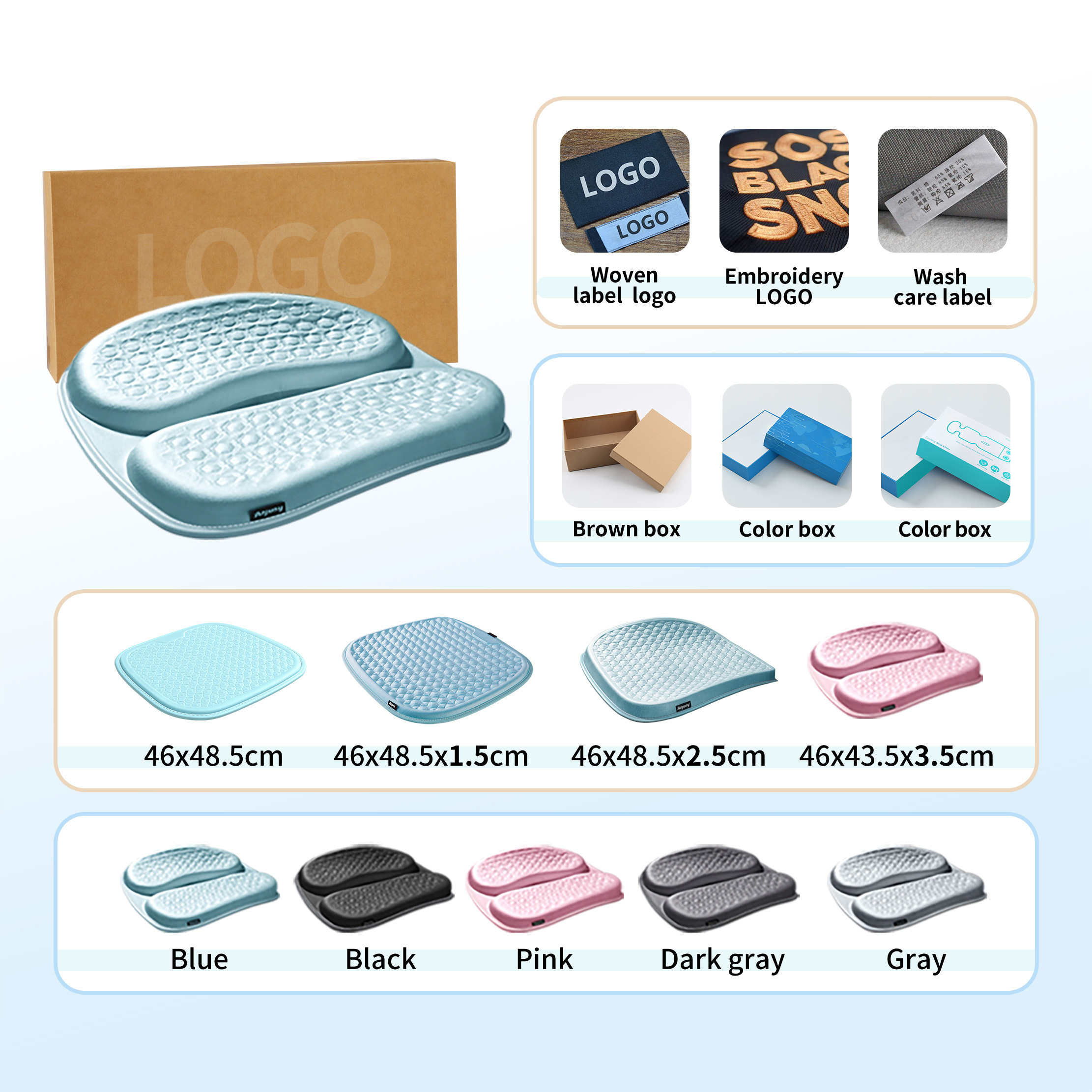 3.5CM   Ultra Soft Gel Cushion – Pressure Relief for Home & Office,Anjuny - One Stop Cooling& Heating solution Manufactor,3.5CM   Ultra Soft Gel Cushion – Pressure Relief for Home & Office