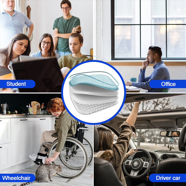 1.0 Cooling Gel Seat Cushion – Stay Cool & Comfortable All Day,Anjuny - One Stop Cooling& Heating solution Manufactor,1.0 Cooling Gel Seat Cushion – Stay Cool & Comfortable All Day