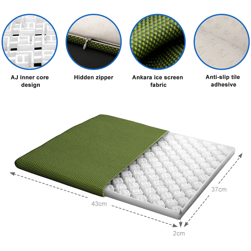 AJ Gel seat cushion Office & Car Gel Seat Cushion Double Thick Quilted Orthopedic Cooling All-Season Coccyx Support Outdoor Use,Anjuny - One Stop Cooling& Heating solution Manufactor,AJ Gel seat cushion Office & Car Gel Seat Cushion Double Thick Quilted Orthopedic Cooling All-Season Coccyx Support Outdoor Use
