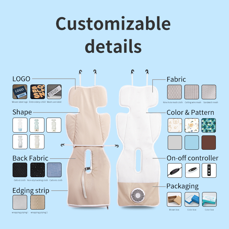 Baby Cooling Stroller Seat Liner Mat Air Breeze 5V USB Cooling Pad Washable Ventilated Stroller Seat Liner Fan Mat for Baby Strollers & Accessories,Anjuny - One Stop Cooling& Heating solution Manufactor,Baby Cooling Stroller Seat Liner Mat Air Breeze 5V USB Cooling Pad Washable Ventilated Stroller Seat Liner Fan Mat for Baby Strollers & Accessories