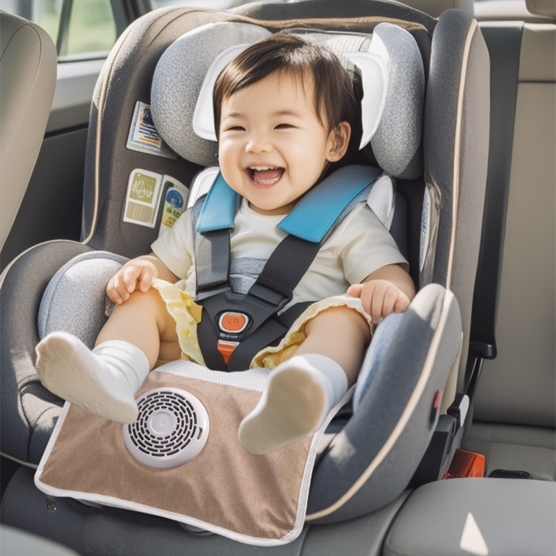 Baby Cooling Stroller Seat Liner Mat Air Breeze 5V USB Cooling Pad Washable Ventilated Stroller Seat Liner Fan Mat for Baby Strollers & Accessories,Anjuny - One Stop Cooling& Heating solution Manufactor,Baby Cooling Stroller Seat Liner Mat Air Breeze 5V USB Cooling Pad Washable Ventilated Stroller Seat Liner Fan Mat for Baby Strollers & Accessories