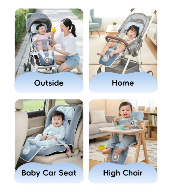 Summer Cooling Seat Cushion for Baby Stroller & Toddler Car Seat,Anjuny - One Stop Cooling& Heating solution Manufactor,Summer Cooling Seat Cushion for Baby Stroller & Toddler Car Seat