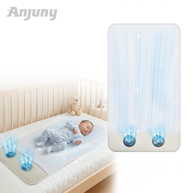 Anjuny Summer Dual-Use Electric Eco-Friendly Portable Baby Sheet Cooling Warming Mattress,Anjuny - One Stop Cooling& Heating solution Manufactor,Baby Cooling Mattress