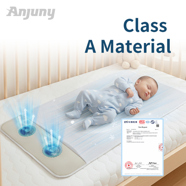 Anjuny Summer Dual-Use Electric Eco-Friendly Portable Baby Sheet Cooling Warming Mattress,Anjuny - One Stop Cooling& Heating solution Manufactor,Baby Cooling Mattress
