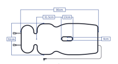 Anjuny Baby Colic Relief Heating Pad | Washable Warm Pack for Newborns,Anjuny - One Stop Cooling& Heating solution Manufactor,Baby Colic Relief Heating Pad