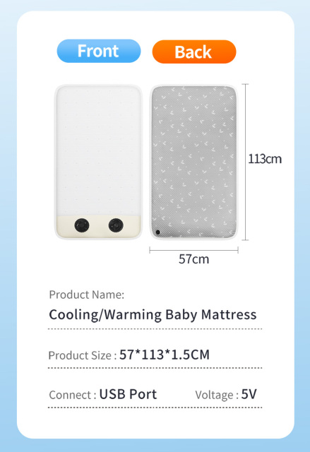 Anjuny Children's Ventilation Heating Mattress  for Crib & Bed, Silent & Skin-Friendly,Anjuny - One Stop Cooling& Heating solution Manufactor,Children's Ventilation Heating Mattress