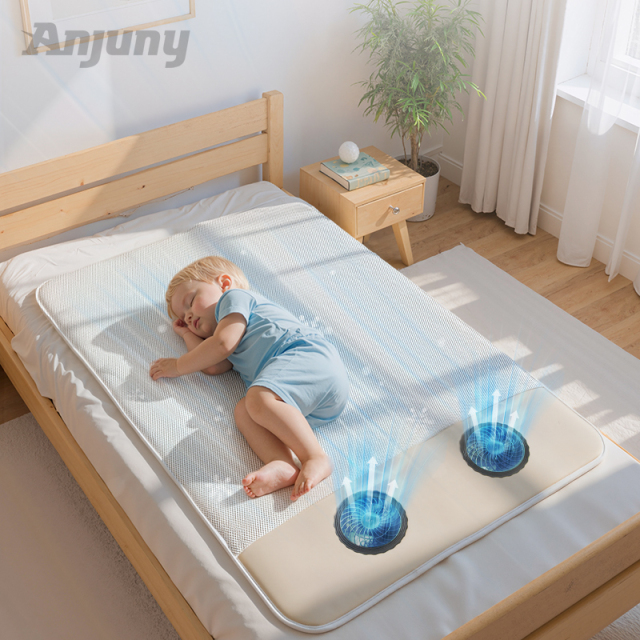 Anjuny Summer Dual-Use Electric Eco-Friendly Portable Baby Sheet Cooling Warming Mattress,Anjuny - One Stop Cooling& Heating solution Manufactor,Baby Cooling Mattress
